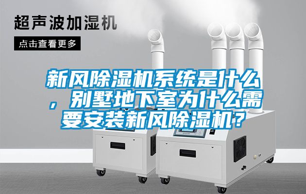 新風除濕機系統是什么，別墅地下室為什么需要安裝新風除濕機？