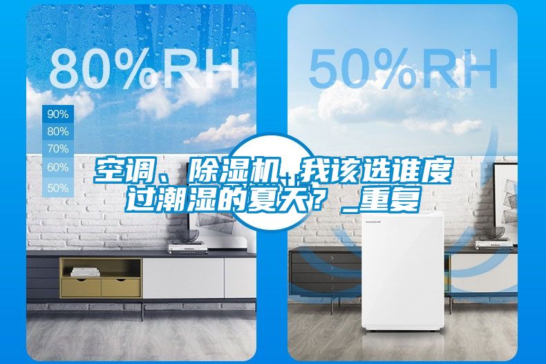 空調、除濕機 我該選誰度過潮濕的夏天？_重復