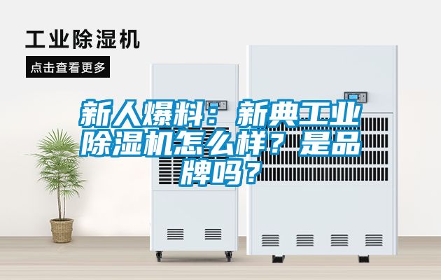 新人爆料：新典工業(yè)除濕機怎么樣？是品牌嗎？