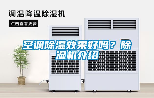 空調除濕效果好嗎？除濕機介紹