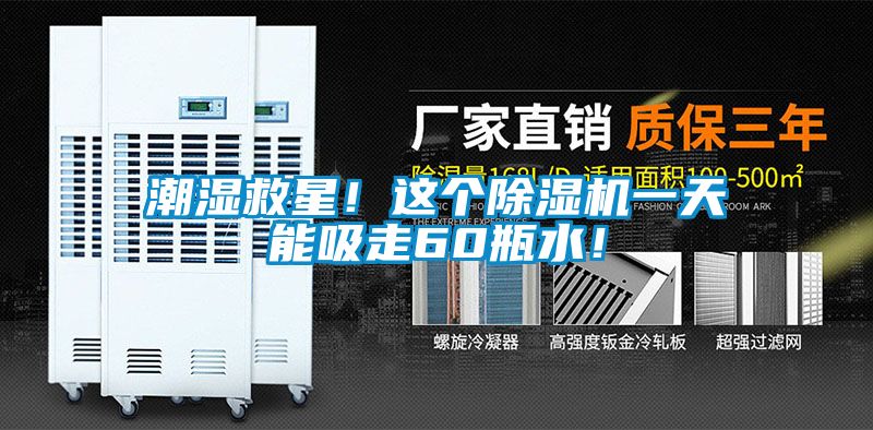 潮濕救星！這個除濕機一天能吸走60瓶水！