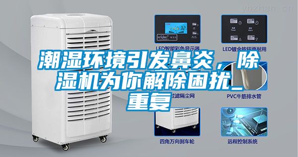 潮濕環境引發鼻炎，除濕機為你解除困擾_重復