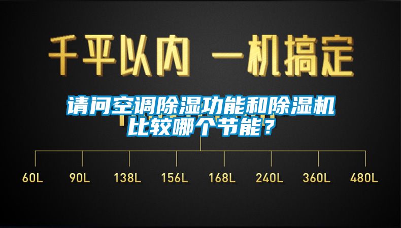 請問空調除濕功能和除濕機比較哪個節能？