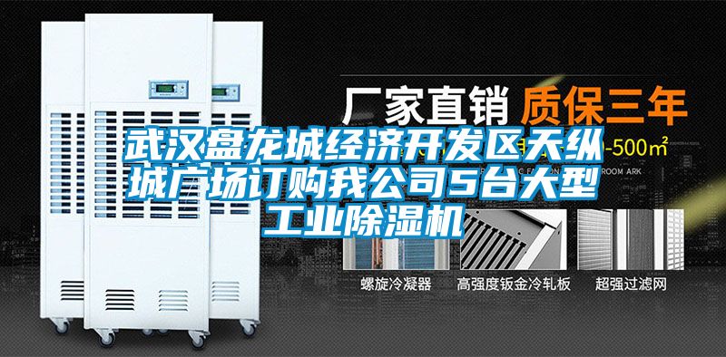 武漢盤龍城經濟開發區天縱城廣場訂購我公司5臺大型工業除濕機