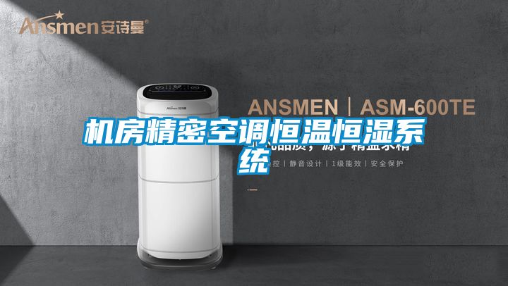 機房精密空調恒溫恒濕系統