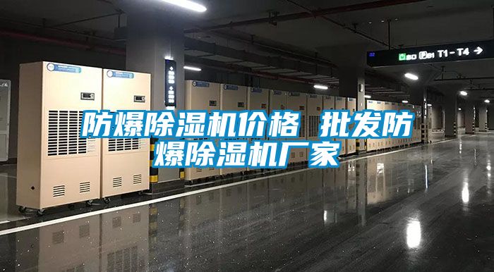防爆除濕機價格 批發防爆除濕機廠家