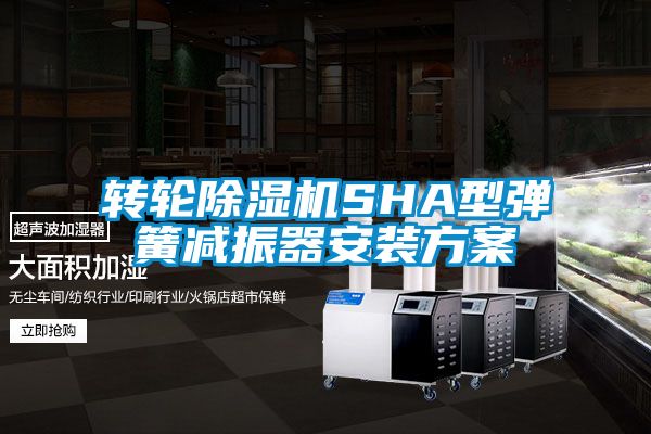 轉輪除濕機SHA型彈簧減振器安裝方案