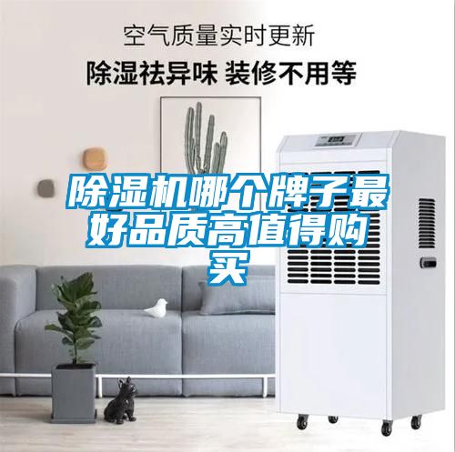 除濕機哪個牌子最好品質高值得購買
