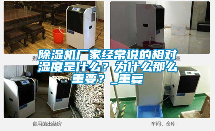 除濕機廠家經(jīng)常說的相對濕度是什么？為什么那么重要？_重復