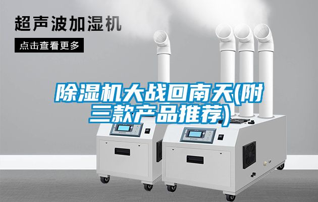 除濕機大戰回南天(附三款產品推薦)