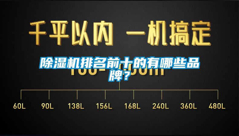 除濕機(jī)排名前十的有哪些品牌？