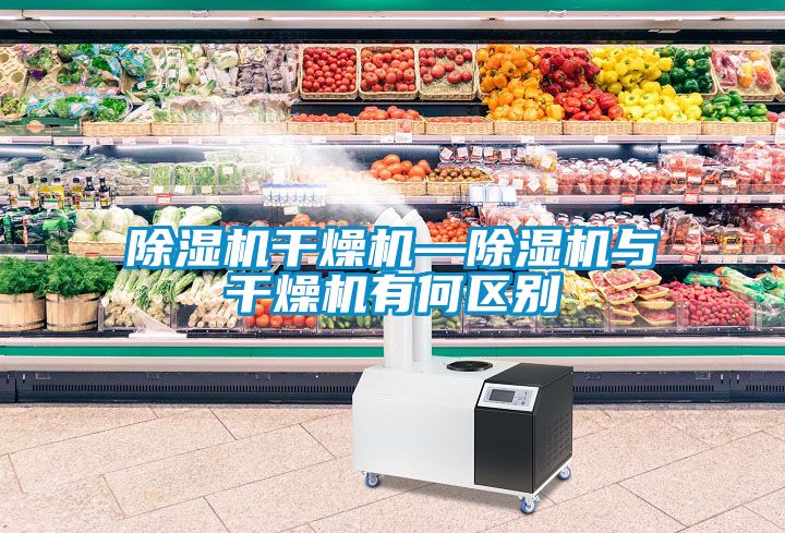 除濕機干燥機—除濕機與干燥機有何區別