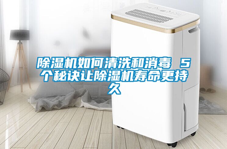 除濕機如何清洗和消毒 5個秘訣讓除濕機壽命更持久