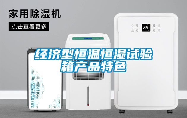 經濟型恒溫恒濕試驗箱產品特色