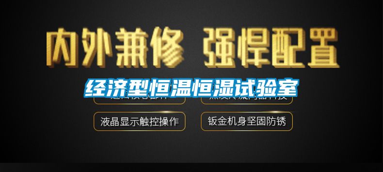 經濟型恒溫恒濕試驗室