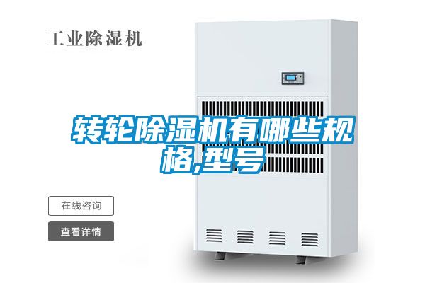 轉輪除濕機有哪些規格,型號