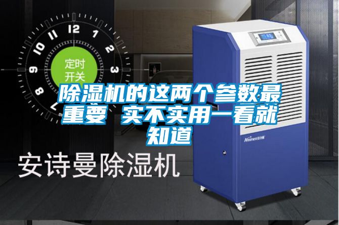 除濕機的這兩個參數最重要 實不實用一看就知道
