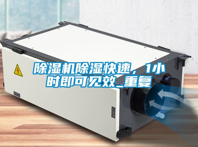 除濕機除濕快速，1小時即可見效_重復