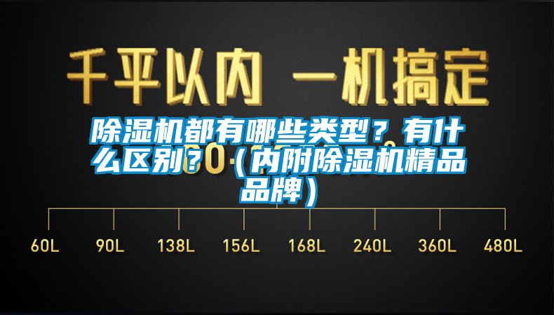 除濕機都有哪些類型？有什么區別？（內附除濕機精品品牌）